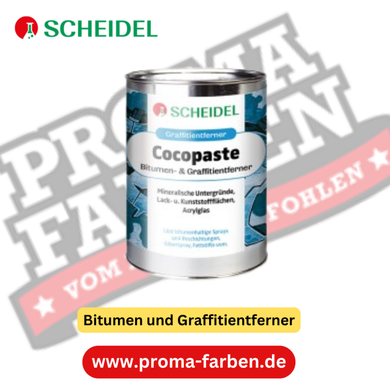Scheidel Cocopaste Bitumen und Graffitientferner 10L online bestellen bei ProMa Farben