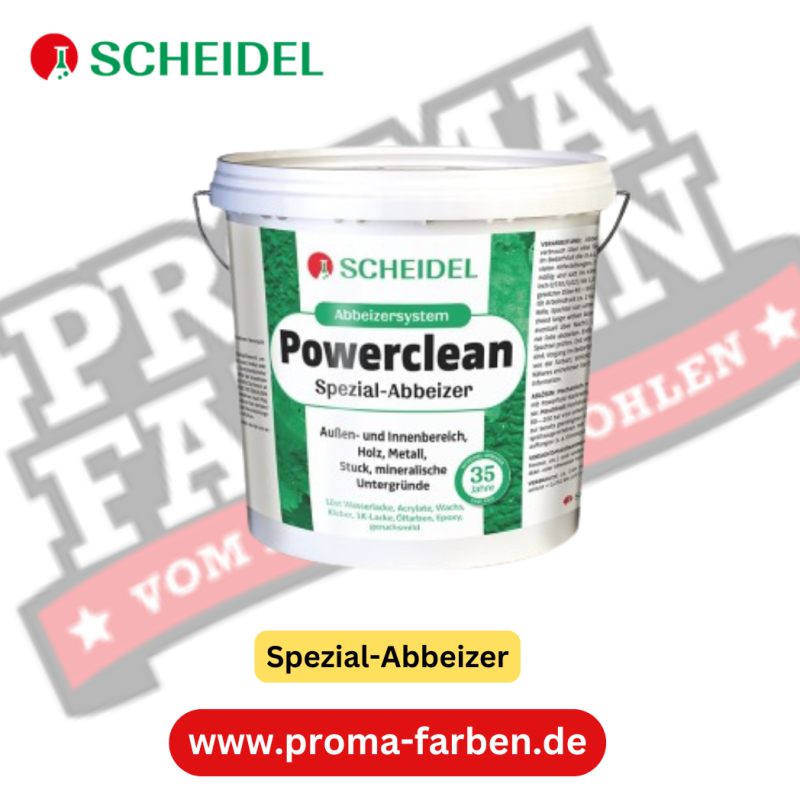 Scheidel Powerclean Spezial-Abbeizer 3L online bestellen bei ProMa Farben
