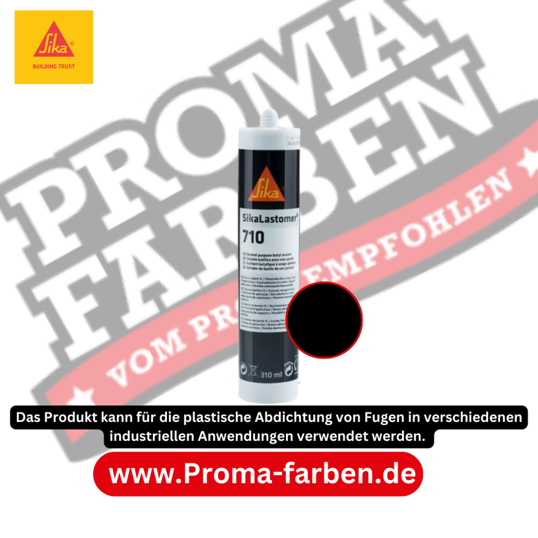 SikaLastomer 710 Schwarz kaufen bei ProMa-farben.de
