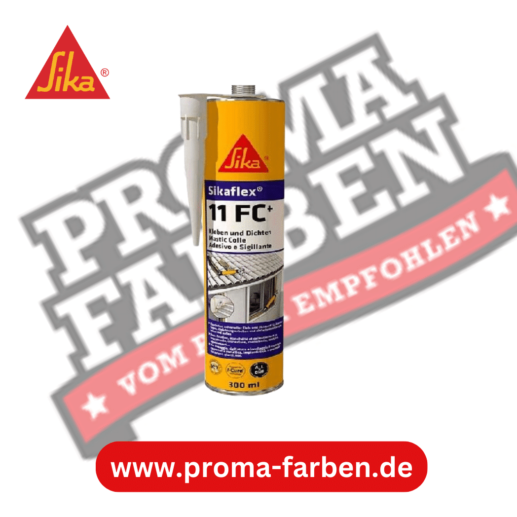 Sikaflex 11 300ml FC+ Elastischer Kleb- und Dichtstoff Uniweiss