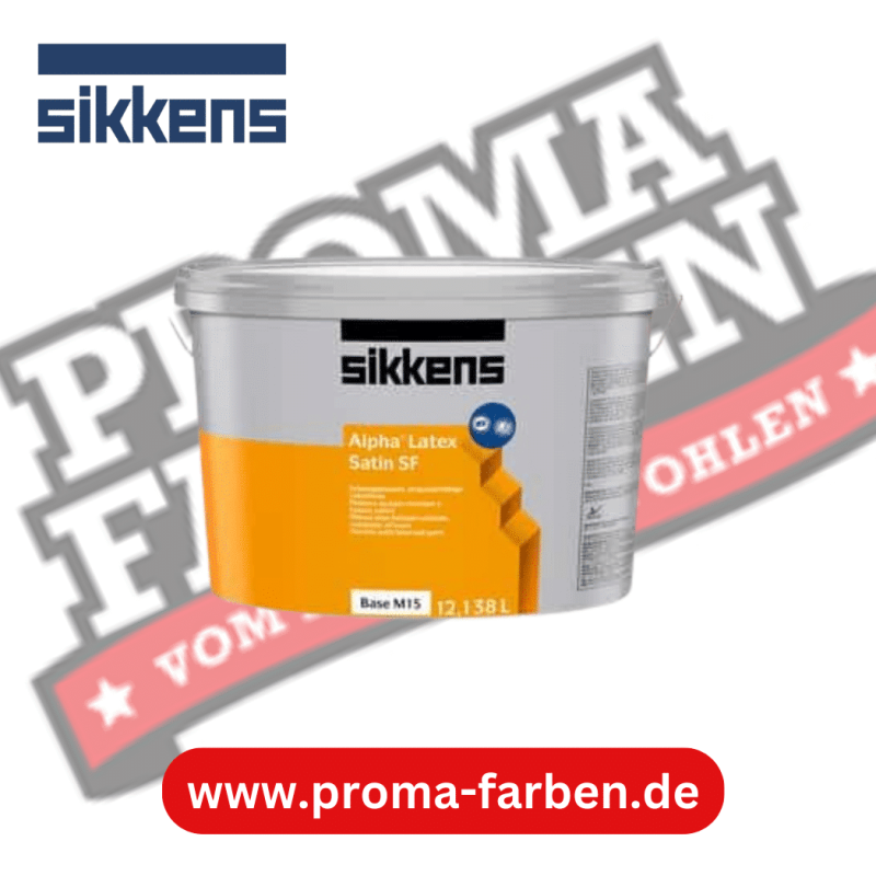 Sikkens Alpha Latex Satin SF Weiss 12,5l online bestellen bei ProMa Farben