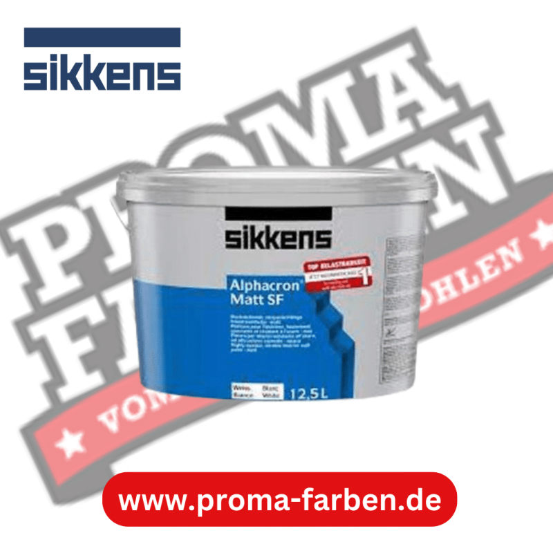 Sikkens Alphacron Matt SF Weiss 12,5l online bestellen bei ProMa Farben