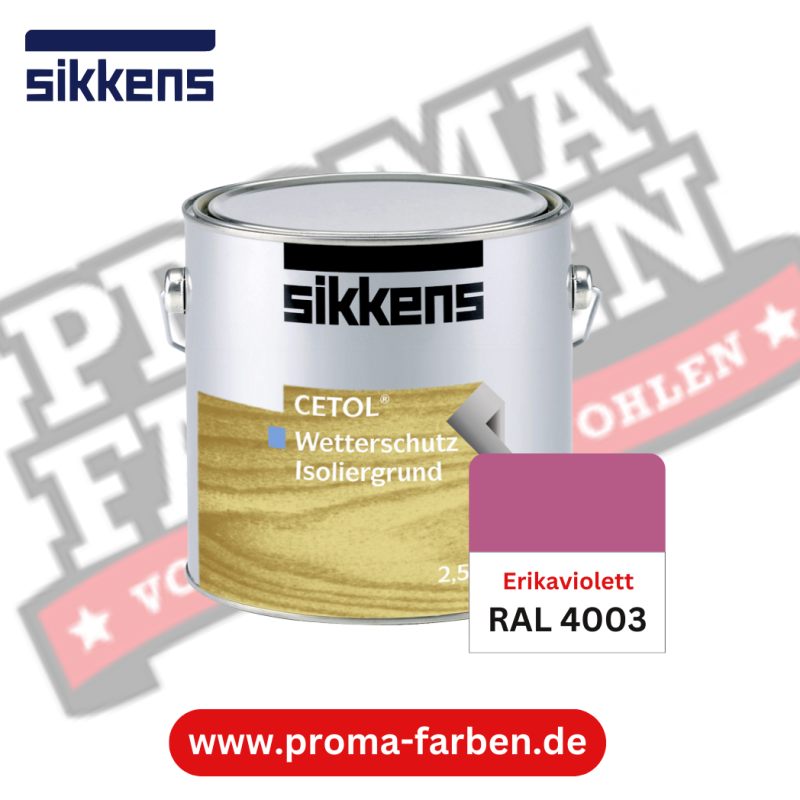 Sikkens Cetol Wetterschutzfarbe RAL 4003 Erikaviolett online bestellen bei ProMa Farben