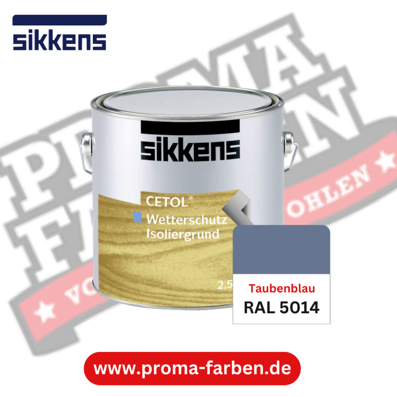 Sikkens Cetol Wetterschutzfarbe RAL 5014 Taubenblau online bestellen bei ProMa Farben