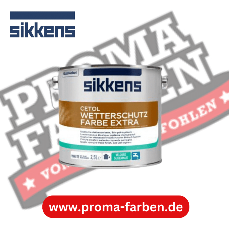 Sikkens Cetol Wetterschutzfarbe Weiss online bestellen bei ProMa Farben