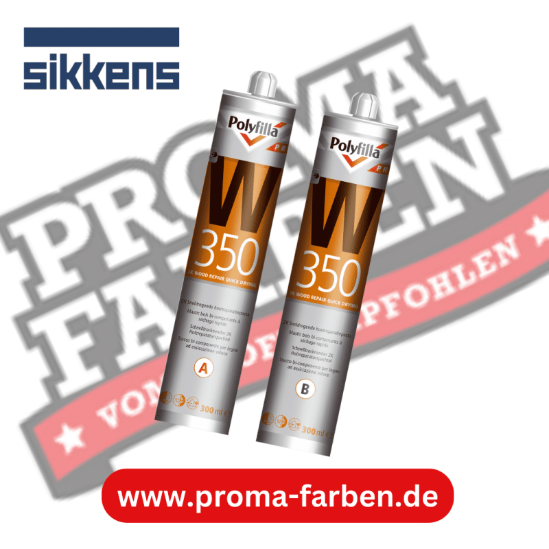 Sikkens Polyfilla Pro W 350 (A+B) online bestellen bei ProMa Farben