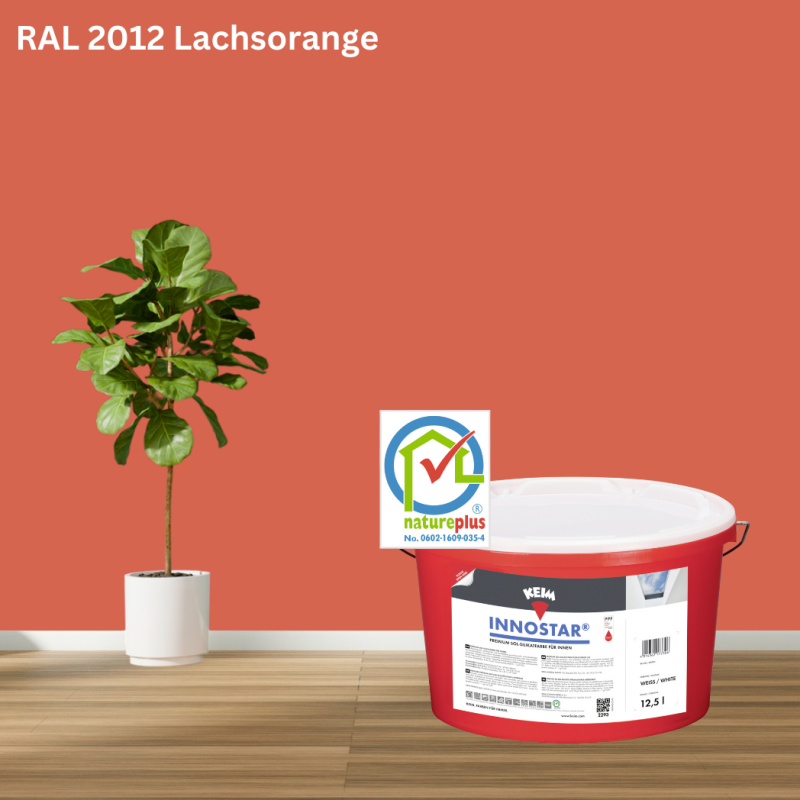 Keim Innostar Silikatfarbe RAL 2012 Lachsorange online bestellen bei ProMa Farben