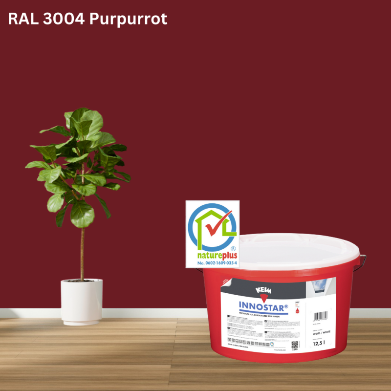 Keim Innostar Silikatfarbe RAL 3004 Purpurrot online bestellen bei ProMa Farben