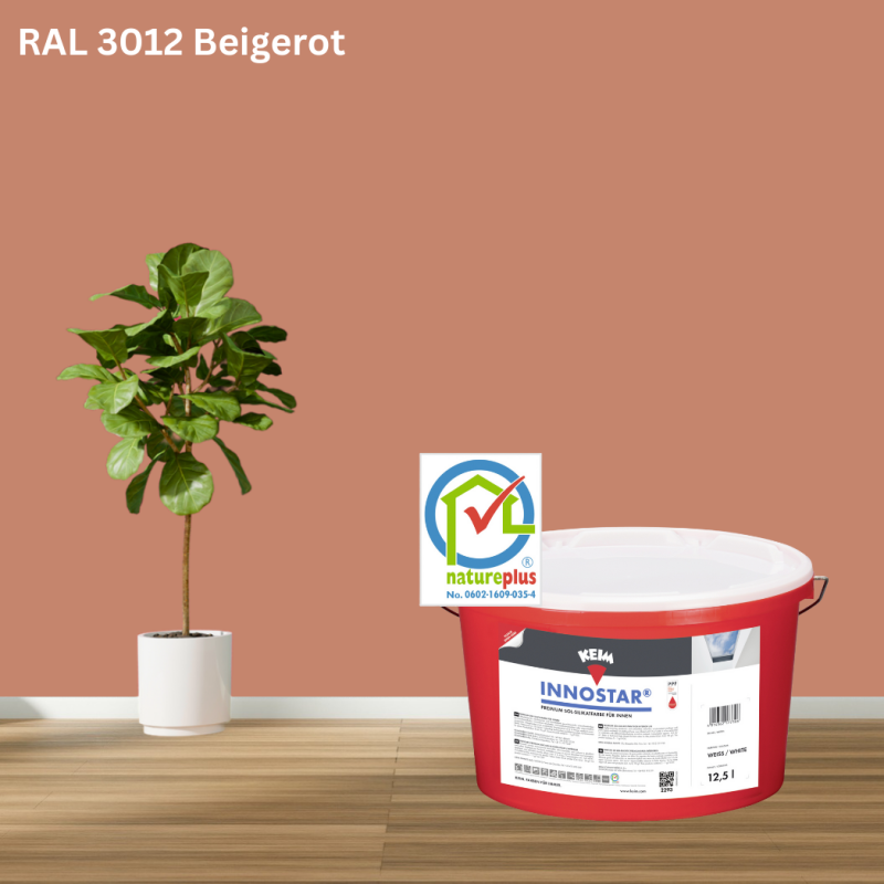 Keim Innostar Silikatfarbe RAL 3012 Beigerot online bestellen bei ProMa Farben