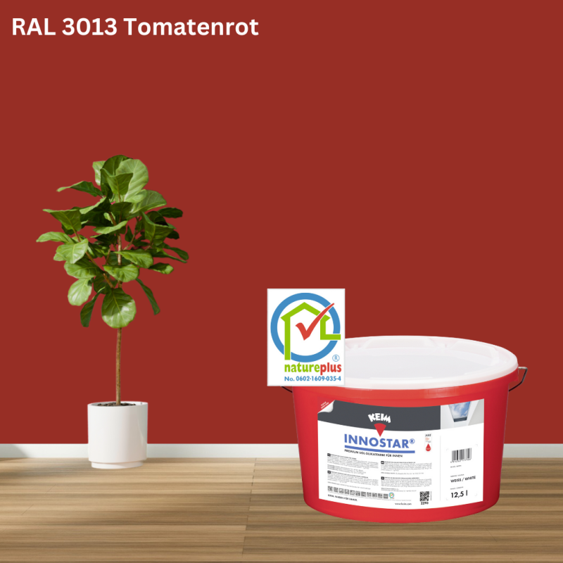 Keim Innostar Silikatfarbe RAL 3013 Tomatenrot online bestellen bei ProMa Farben
