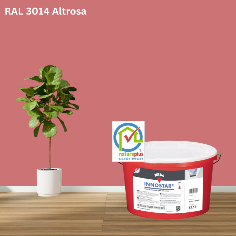 Keim Innostar Silikatfarbe RAL 3014 Altrosa online bestellen bei ProMa Farben