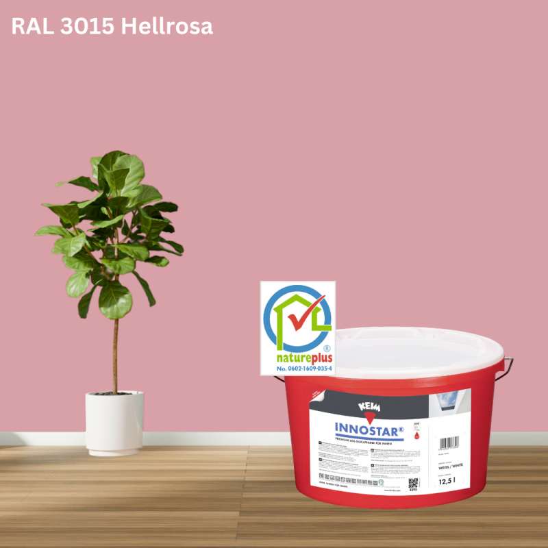 Keim Innostar Silikatfarbe RAL 3015 Hellrosa online bestellen bei ProMa Farben
