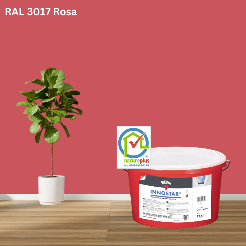 Keim Innostar Silikatfarbe RAL 3017 Rosa online bestellen bei ProMa Farben