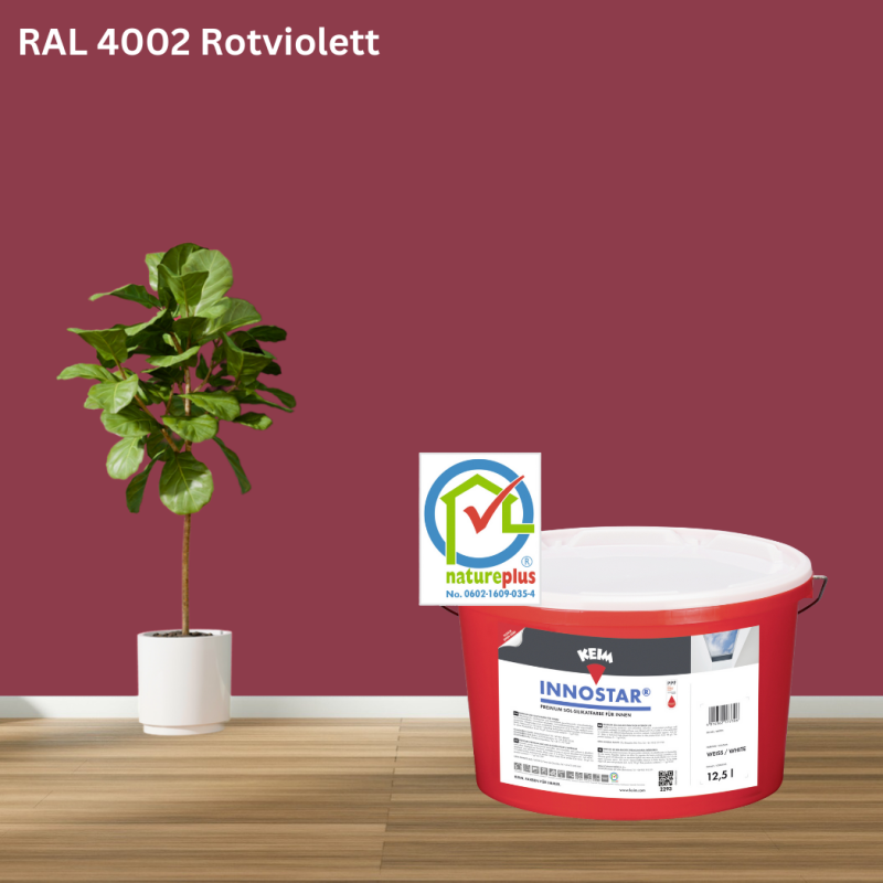 Keim Innostar Silikatfarbe RAL 4002 Rotviolett online bestellen bei ProMa Farben