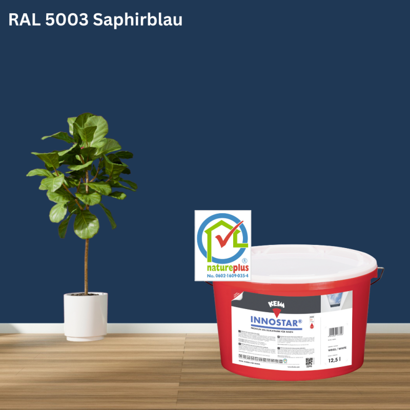 Keim Innostar Silikatfarbe RAL 5003 Saphirblau online bestellen bei ProMa Farben