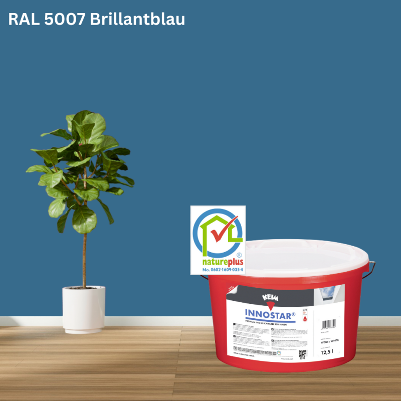 Keim Innostar Silikatfarbe RAL 5007 Brillantblau online bestellen bei ProMa Farben