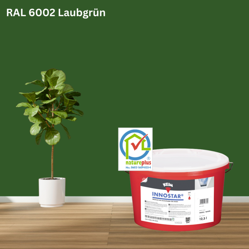 Keim Innostar Silikatfarbe RAL 6002 Laubgrün online bestellen bei ProMa Farben