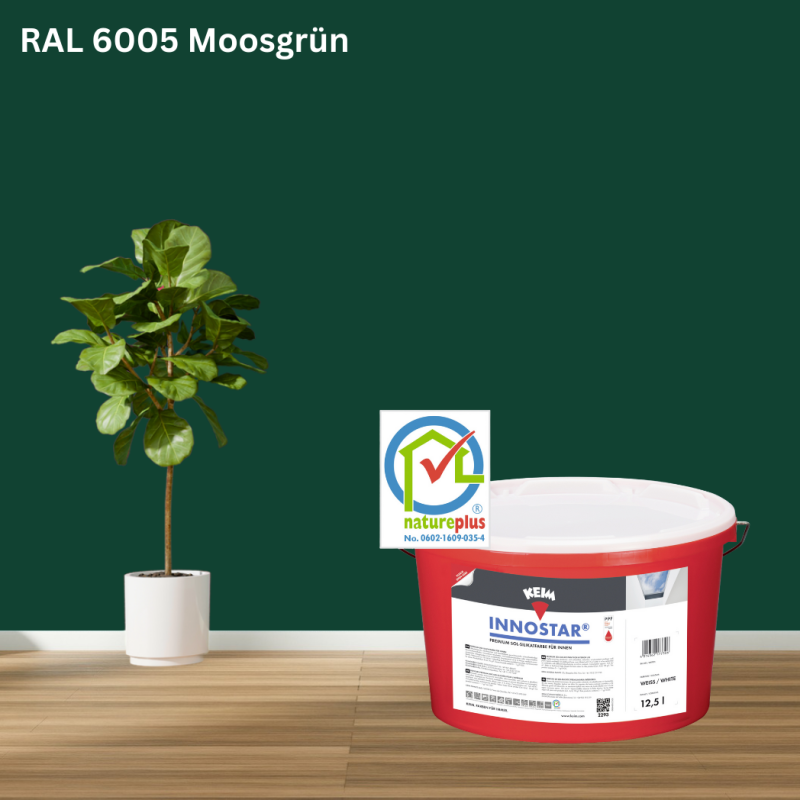 Keim Innostar Silikatfarbe RAL 6005 Moosgrün online bestellen bei ProMa Farben