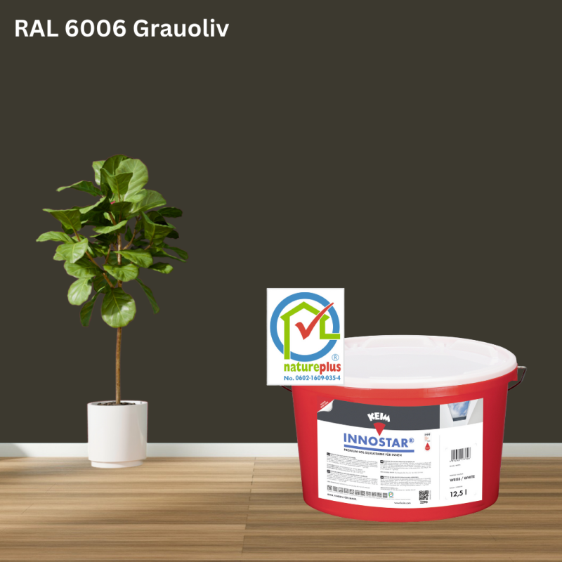 Keim Innostar Silikatfarbe RAL 6006 Grauoliv online bestellen bei ProMa Farben