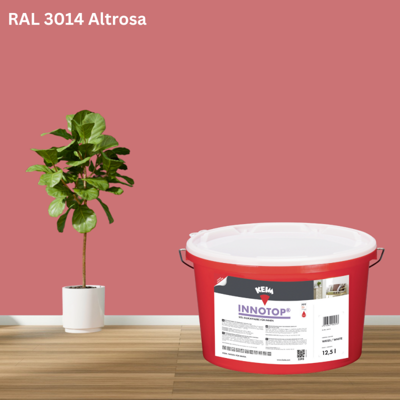 Keim Innotop Silikatfarbe RAL 3014 Altrosa online bestellen bei ProMa Farben