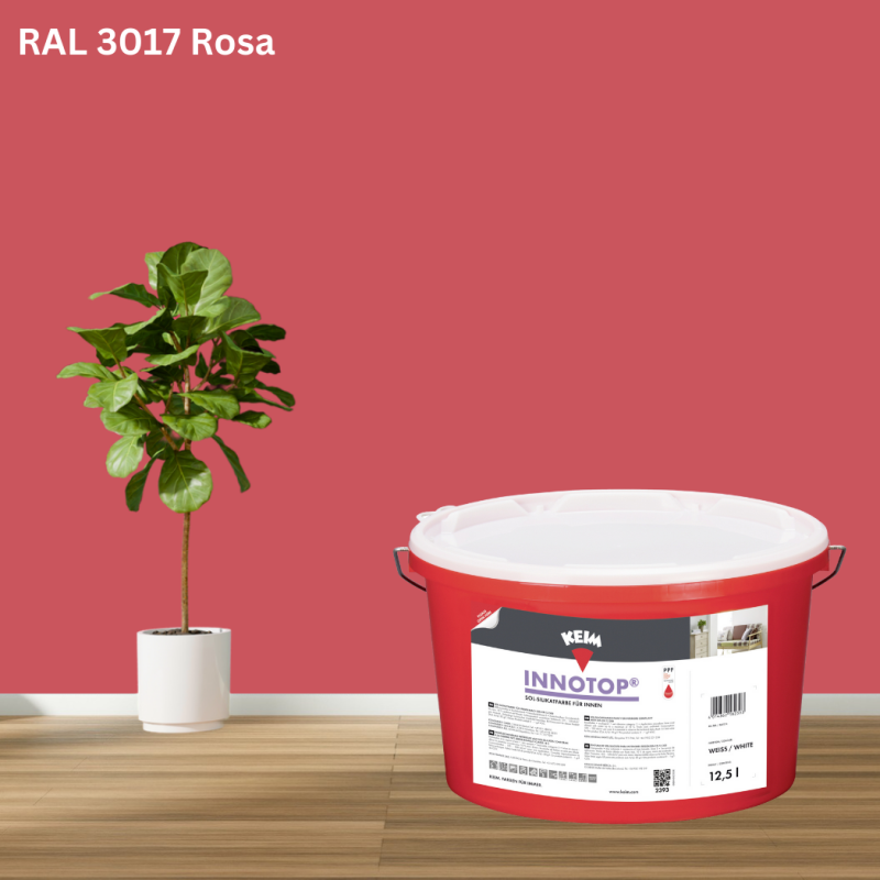 Keim Innotop Silikatfarbe RAL 3017 Rosa online bestellen bei ProMa Farben