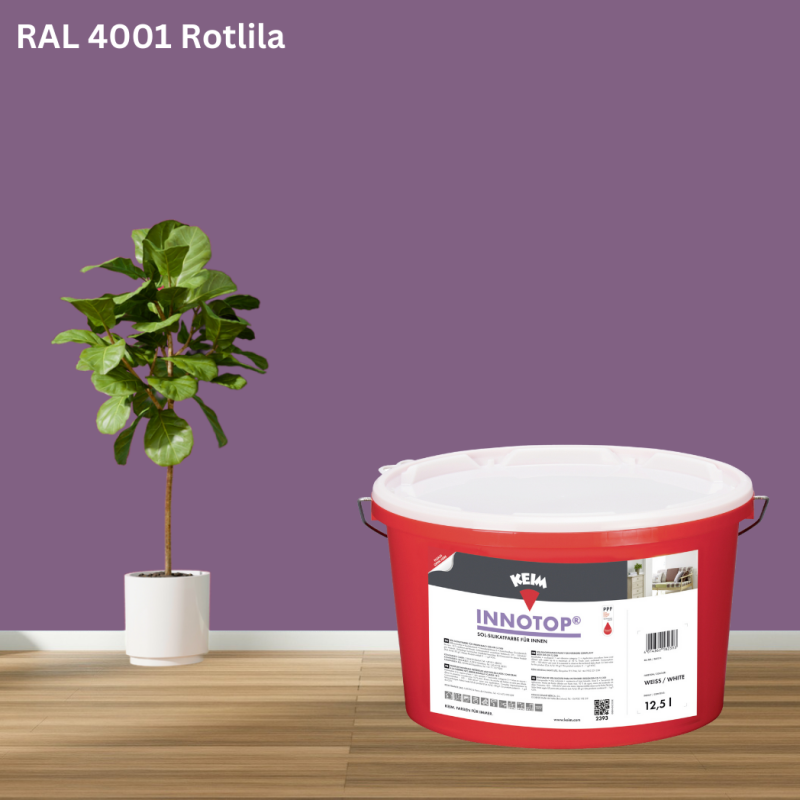 Keim Innotop Silikatfarbe RAL 4001 Rotlila online bestellen bei ProMa Farben