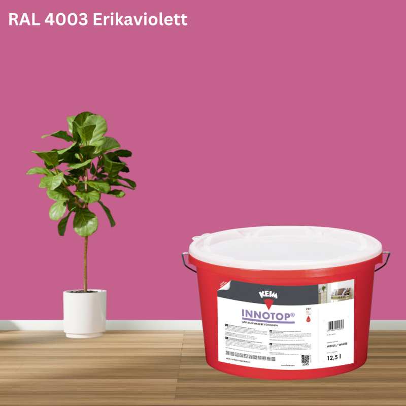 Keim Innotop Silikatfarbe RAL 4003 Erikaviolett online bestellen bei ProMa Farben