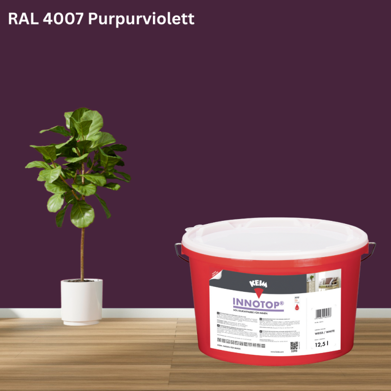 Keim Innotop Silikatfarbe RAL 4007 Purpurviolett online bestellen bei ProMa Farben