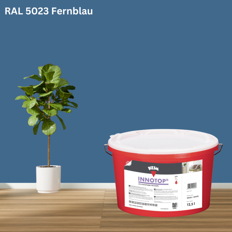 Keim Innotop Silikatfarbe RAL 5023 Fernblau online bestellen bei ProMa Farben