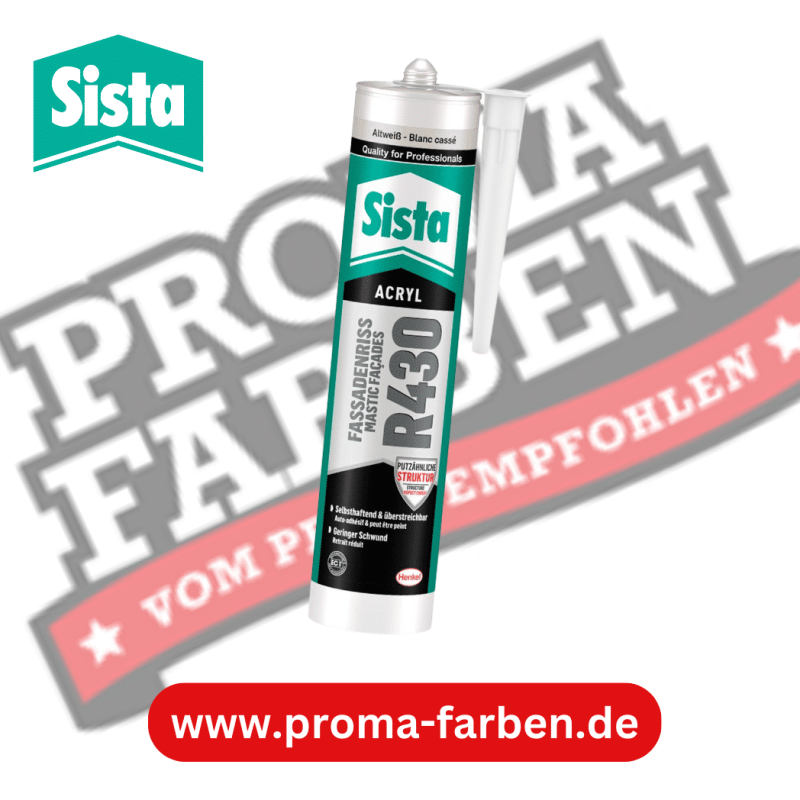 Sista R 430 Fassaden-Rissdichter online bestellen bei ProMa Farben