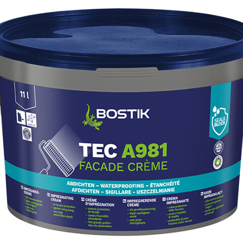 Bostik Tec A981 Facade Creme Kiesey Sti Impraegniercreme Fassadenschutz Horizonzalsperre 5 L kaufen bei Proma Farben