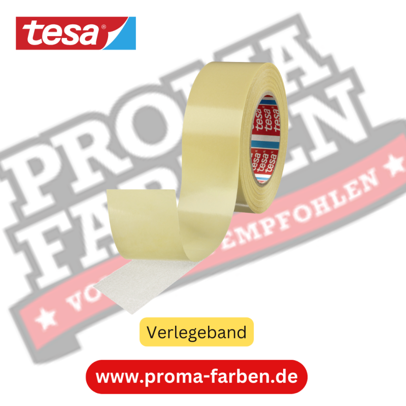 Tesafix Verlegeband Universal 4939 10mx50mm online bestellen bei ProMa Farben