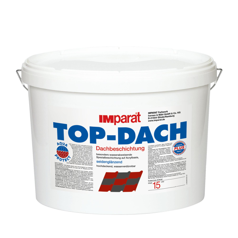 Top Dach seidenglanz, Imparat 15l - Anthrazit