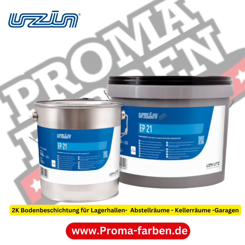 UZIN EP 21 TRANSPARENTE 2-K EP-INDUSTRIEBODENVERSIEGELUNG kaufen bei Proma farben