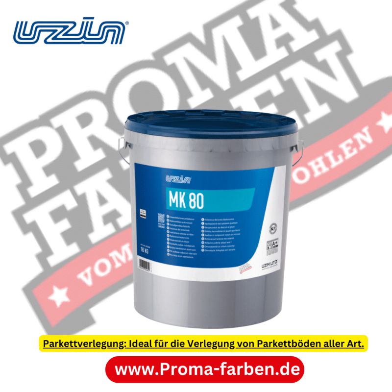 UZIN MK 80 - 16 kg Parkettklebstoff Kaufen bei Proma farben