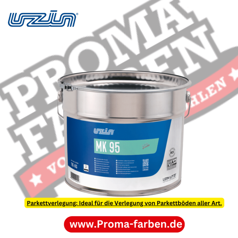 UZIN MK 95 - 1-K PUR-Parkettklebstoff Kaufen bei Proma farben