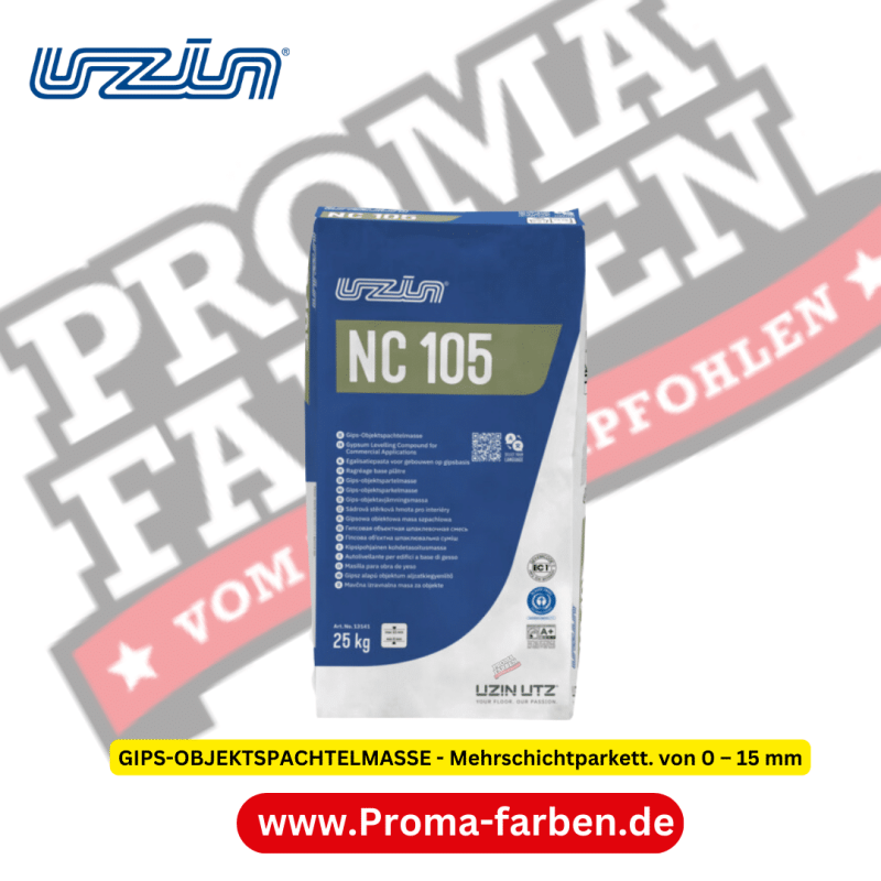 UZIN NC 105 GIPS-OBJEKTSPACHTELMASSE Kaufen bei Proma farben