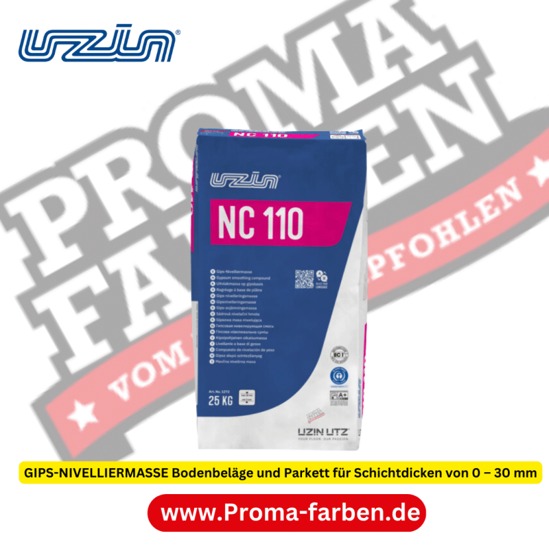 UZIN NC 110 GIPS-NIVELLIERMASSE Kaufen bei Proma farben
