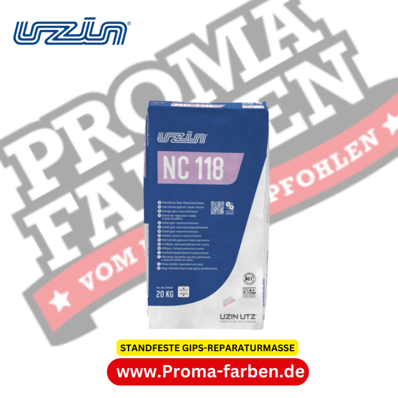 UZIN NC 118 STANDFESTE GIPS-REPARATURMASSE Kaufen bei Proma farben