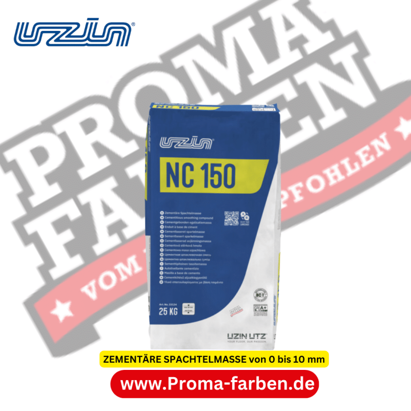 UZIN NC 150 ZEMENTÄRE SPACHTELMASSE Kaufen bei Proma farben