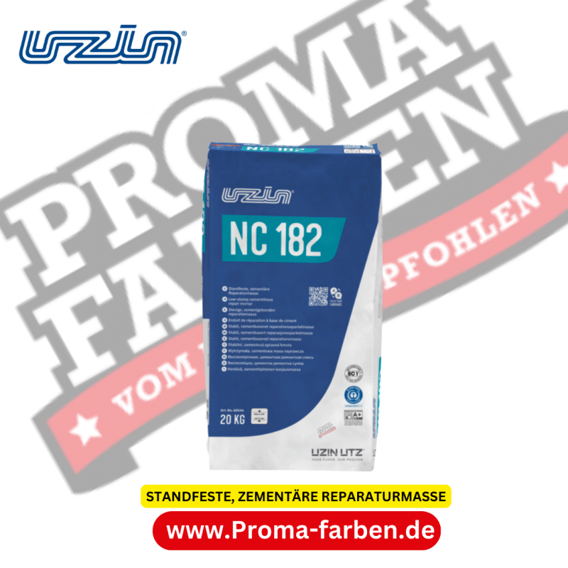UZIN NC 182 STANDFESTE, ZEMENTÄRE REPARATURMASSE Kaufen bei Proma farben