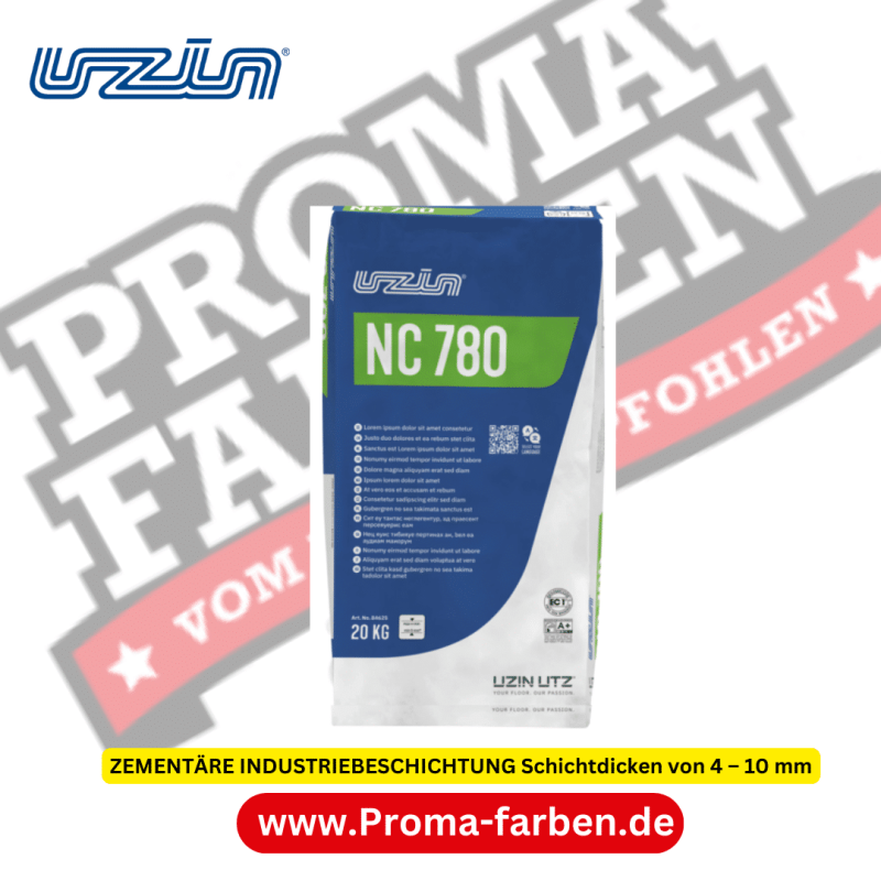 UZIN NC 780 ZEMENTÄRE INDUSTRIEBESCHICHTUNG Kaufen bei Proma farben