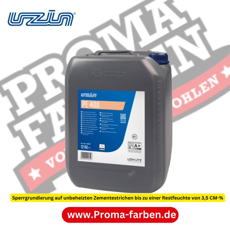 UZIN PE 400 Dispersions-Feuchtesperre 12 Kg Kaufen bei Proma farben