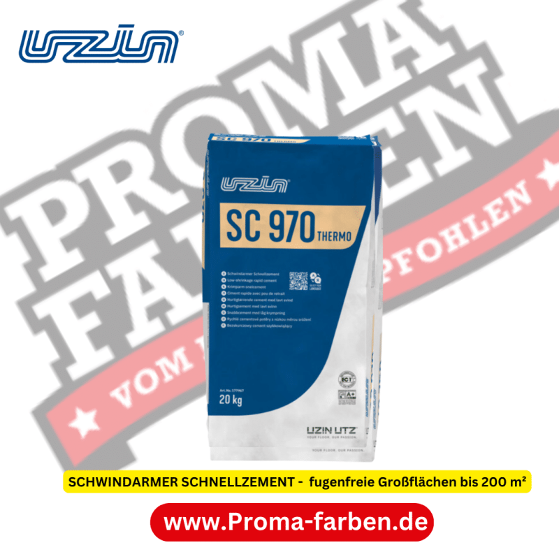 UZIN SC 970 THERMO SCHWINDARMER SCHNELLZEMENT Kaufen bei Proma farben