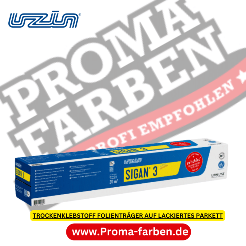 Der UZIN SIGAN 3 Trockenklebstoff