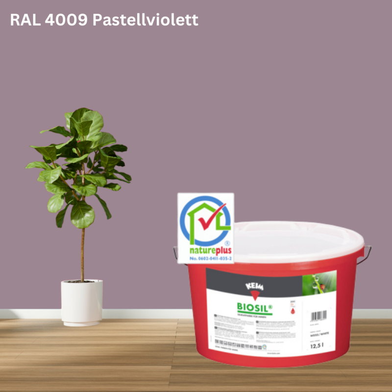 Keim Biosil Wandfarbe RAL 4009 Pastellviolett online bestellen bei ProMa Farben