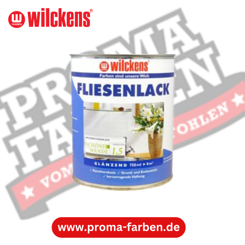 Wilckens Fliesenlack glänzend RAL 9001 cremeweiß online bestellen bei ProMa Farben