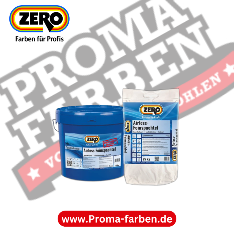 Zero Airless Feinspachtel kaufen bei Proma Farben.de Maler Fachhandel & Onlineshop