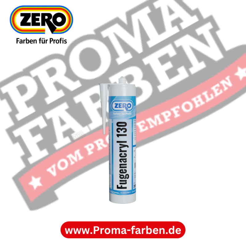 Zero Fugenacryl 130 kaufen bei Proma Farben.de Maler Fachhandel & Onlineshop