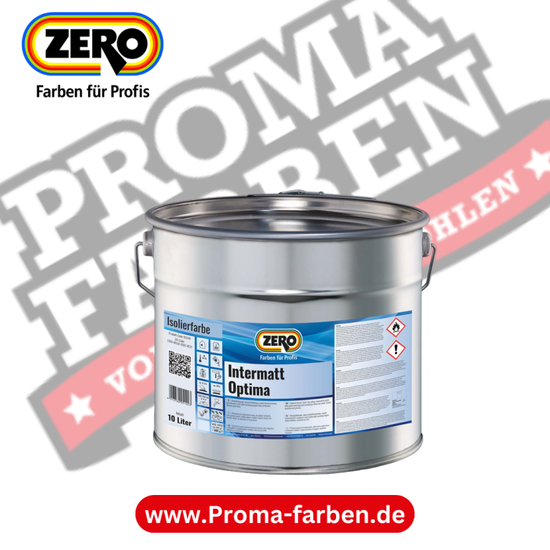 Zero Intermatt Optima Wandfarbe kaufen bei Proma Farben.de Maler Fachhandel & Onlineshop